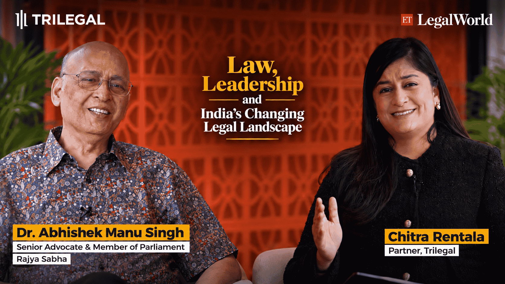 Law, Leadership and India's Changing Legal Landscape